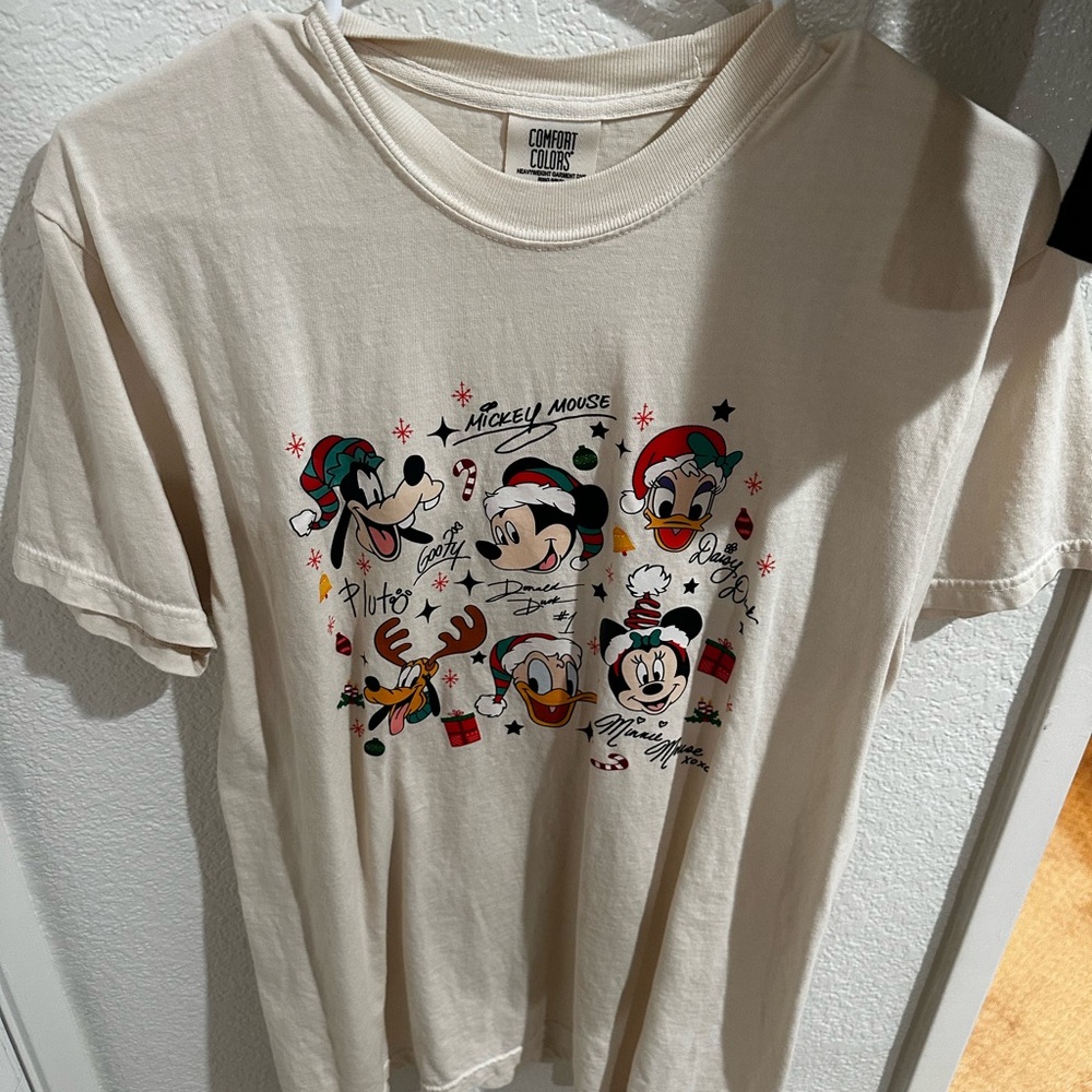 Comfort Colors Cream Holiday Graphic Tee